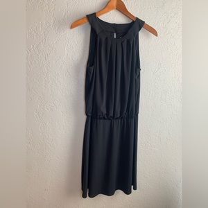White House black market sleeveless Black cocktail dress, size 8